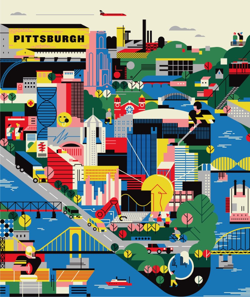 Aleksandar Savic é um ilustrador e designer lá de Belgrado, capital da Sérvia. Seu trabalho começou com uma mistura de design gráfico e ilustração e acabou migrando para incluir um mundo de infográficos. Foi isso que inicialmente me chamou a atenção em seu portfólio e fez com que eu investigasse mais do que ele anda publicando seu seu perfil no Behance.