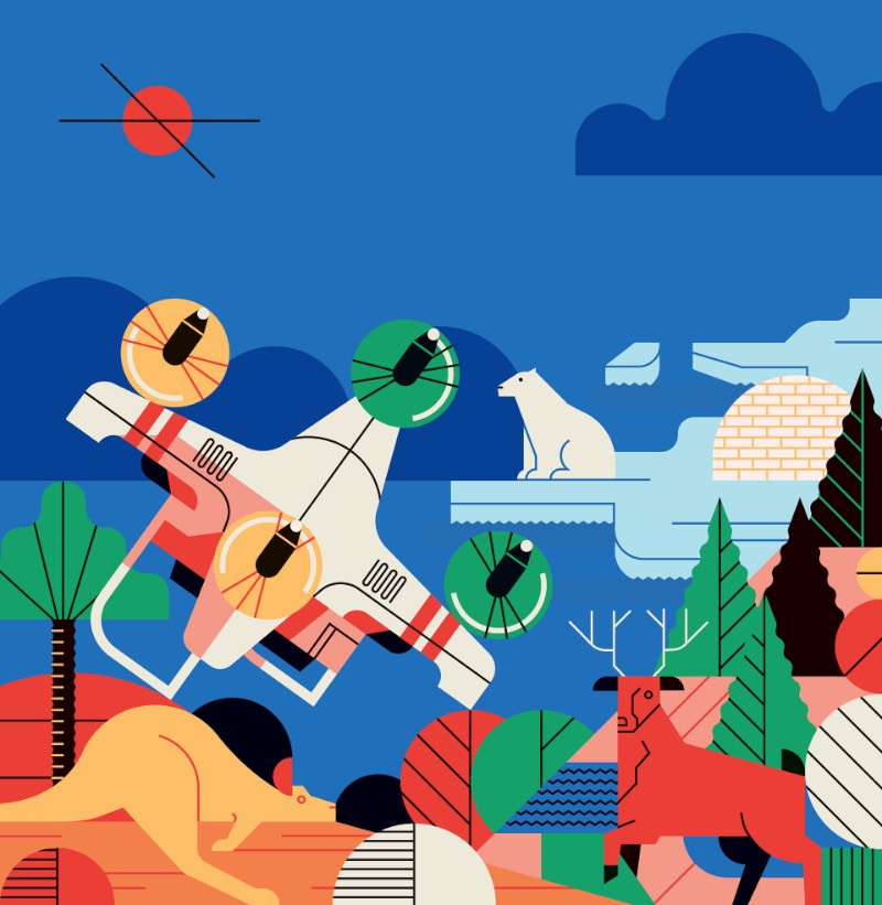 Aleksandar Savic é um ilustrador e designer lá de Belgrado, capital da Sérvia. Seu trabalho começou com uma mistura de design gráfico e ilustração e acabou migrando para incluir um mundo de infográficos. Foi isso que inicialmente me chamou a atenção em seu portfólio e fez com que eu investigasse mais do que ele anda publicando seu seu perfil no Behance.
