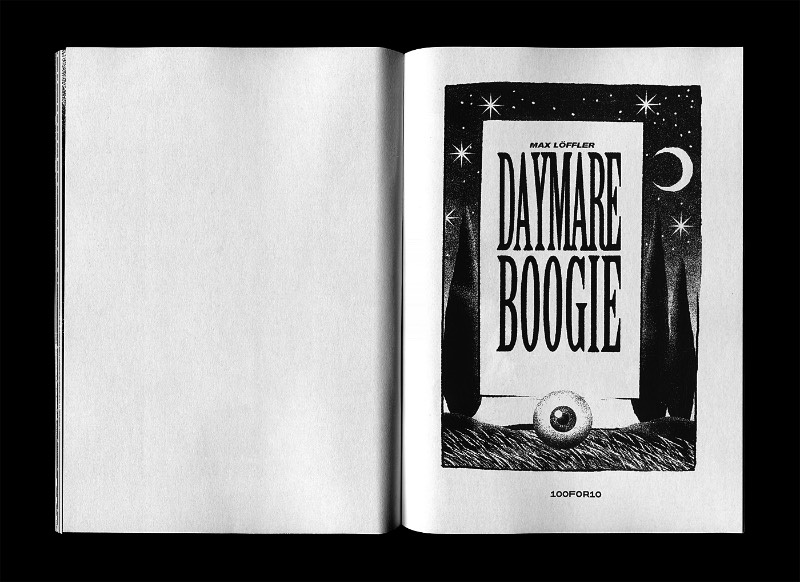 Daymare Boogie é um livro de arte criado pelo ilustrador e designer gráfico Max Löffler sobre essa coisa estranha que chamamos de vida e sobre todas as coisas estranhas que acontecem com a gente. Claro que, como o nome Daymare Boogie já diz, o foco aqui é voltado para o lado escuro e bizarro de tudo que acontece com a gente ou que achamos que poderia acontecer. Afinal, o nome do projeto já brinca com esse conceito de pesadelos ao utilizar o termo em inglês e altera-lo para algo mais próximo da luz do dia.