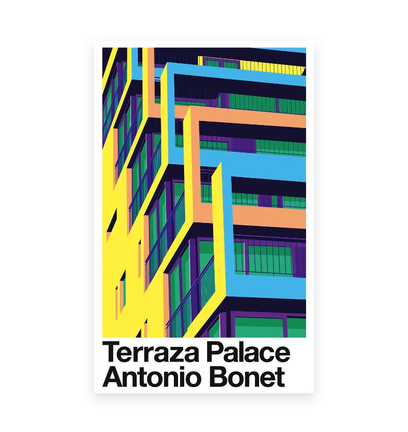 Antonio Bonet foi um dos mais famosos arquitetos da Catalunha, região da Espanha. Autor de um vasto portfólio de projetos, ele expandiu a arquitetura além da Espanha, em direção a América Latina, onde muitos dos seus trabalhos continuam desconhecidos do grande público. O pessoal do The 21 Night resolveu selecionar seis desses projetos do racionalismo arquitetônico catalão e modernizar seu legado através de coloridas ilustrações. Foi assim que surgiu esse diálogo entre a arquitetura e o design gráfico, entre o concreto e o papel. Um tributo ilustrado a tudo que Antonio Bonet criou. Esse projeto recebeu o nome de Bonet e acabou sendo selecionado para o Laus Award 2017 e foi premiado com o ouro na categoria de estudantes. As ilustrações foram feitas com a finalidade de reconhecer a importância de Antonio Bonet no século que passou e usar da tipografia, das ilustrações e das cores para criar um visual único e mais do que reconhecível. Além disso, Bonet ainda foi selecionado para a publicação basca Selected 17 na categoria de ilustrações. O livro vai ser publicado em Outubro de 2017 e quero ver como que ele vai ser. Para saber mais sobre o projeto e sobre o pessoal do The 21 Night, você só precisa clicar no link abaixo. 