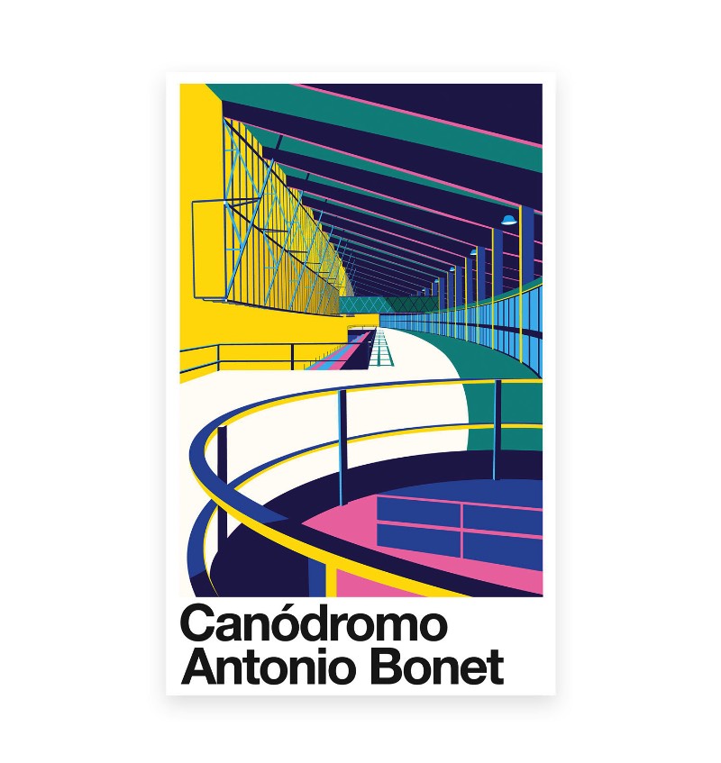 Antonio Bonet foi um dos mais famosos arquitetos da Catalunha, região da Espanha. Autor de um vasto portfólio de projetos, ele expandiu a arquitetura além da Espanha, em direção a América Latina, onde muitos dos seus trabalhos continuam desconhecidos do grande público. O pessoal do The 21 Night resolveu selecionar seis desses projetos do racionalismo arquitetônico catalão e modernizar seu legado através de coloridas ilustrações. Foi assim que surgiu esse diálogo entre a arquitetura e o design gráfico, entre o concreto e o papel. Um tributo ilustrado a tudo que Antonio Bonet criou. Esse projeto recebeu o nome de Bonet e acabou sendo selecionado para o Laus Award 2017 e foi premiado com o ouro na categoria de estudantes. As ilustrações foram feitas com a finalidade de reconhecer a importância de Antonio Bonet no século que passou e usar da tipografia, das ilustrações e das cores para criar um visual único e mais do que reconhecível. Além disso, Bonet ainda foi selecionado para a publicação basca Selected 17 na categoria de ilustrações. O livro vai ser publicado em Outubro de 2017 e quero ver como que ele vai ser. Para saber mais sobre o projeto e sobre o pessoal do The 21 Night, você só precisa clicar no link abaixo. 