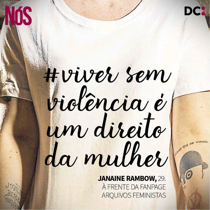 Camila Scaramella criou uma fonte inspirada pela tipografia caligráfica para um projeto de conclusão de curso da Universidade Federal de Santa Catarina. A ideia e o objetivo desse projeto foi o de desenvolver uma fonte display que foi disponibilizada gratuitamente para materiais gráficos de coletivos, blogs e projetos para causas feministas.