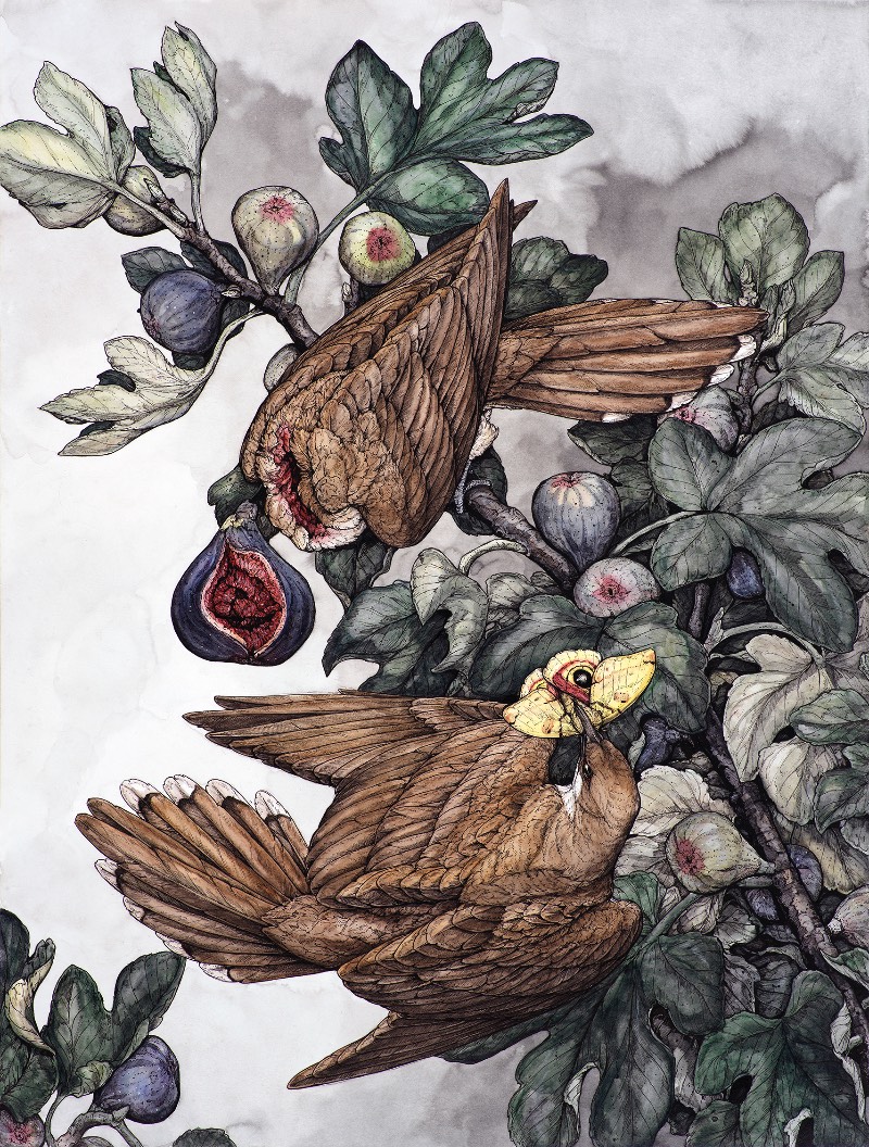 Mitologia, biologia, cosmologia e o simbolismo dos animais, esses sempre foram os tópicos que a artista americana Lauren Marx teve curiosidade. Sua atração por esses tópicos acabou levando ela a criar imagens e ilustrações que combinem todos esses elementos de um jeito que demonstre como ela enxerga a forma com a qual eles se misturam. Um argumento visual sobre a interconectividade da vida. 