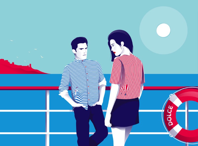 Feras Sobh estudou comunicação visual na Universidade Americana de Sharjah nos Emirados Árabes. Já Elisa Arienti, estudou direção de arte em Milão, na Itália. Com passados completamente diferentes e com vidas em lados opostos do Mar Mediterrâneo, essa dupla se conheceu em Dubai enquanto trabalhavam em agências de publicidade. Depois de alguns anos juntos no trabalho, eles desistiram de tudo e abriram o estúdio La Come Di.