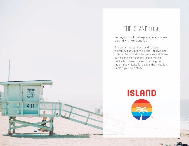 Existe alguma coisa no na simplicidade e na estética da identidade visual da Island que me leva direto para os filmes que já vi sobre a Costa Oeste Norte Americana. Essa marca de cigarros de maconha resolveu adotar tudo que você já pensou sobre a Califórnia como elemento visual e fez isso com primores. 
