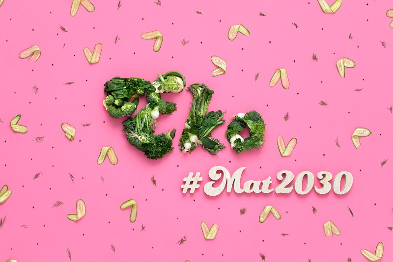 Axfood é um dos maiores supermercados da Suécia e a visão dessa marca é a de se transformar na líder de mercado quando se trata de alimentos de qualidade e de forma sustentável. Para colocar essa ideia em prática, o pessoal da Snask criou a campanha #Mat2030 que pode ser traduzida, de forma livre, como Comida 2030. 