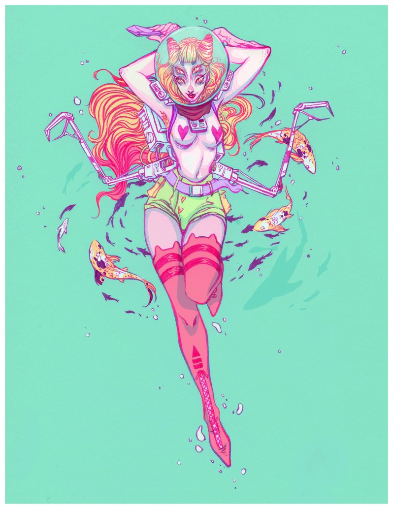 O estilo visual que Audra Auclair parece seguir nas suas ilustrações veio depois de muito esforço, muito trabalho e muito tempo. Para ela, descobrir seu estilo é similar a aprender a desenhar. Não vem imediatamente e demanda um certo tempo e o processo pode ser lento para algumas pessoas. A dica que ela deixa para todos é para aprender a base do desenho antes de procurar um estilo. 