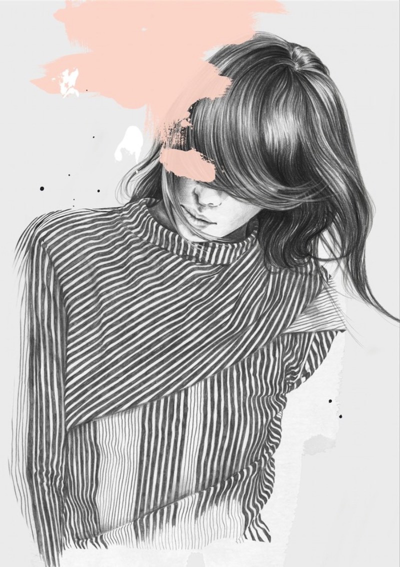 As ilustrações de Esra Roise parecem incompletas e, algumas vezes, parecem q foram feitas sem pensar muito. Mas, isso é apenas impressão sua. As imagens criadas por essa ilustradora podem ser comparadas com aqueles fotografias que acontecem em qualquer segundo, sem nem pensar direito. Nessas imagens, ela mistura elegância. diversão e um certo romantismo que, de certa forma, acabam capturando um pouco da essência da juventude e daqueles que vivem apenas naquele momento. 