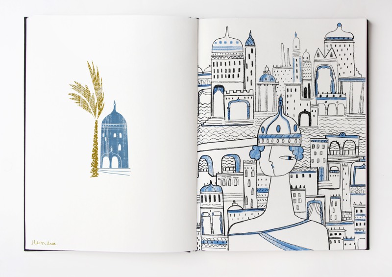 Quando você observa as ilustrações de Gosia Herba, é fácil pensar na arte moderna do século que passou. De acordo com a artista, esse seria um tributo a seus artistas favoritos, de Picasso a Matisse. Mas suas ilustrações são mais do que isso, seu trabalho é especial de um jeito que resolvi fazer um artigo apenas sobre seus cadernos de rascunho. 