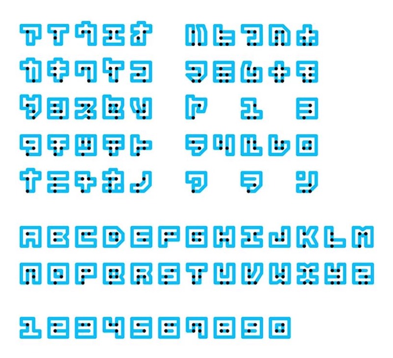 Braille Neue é uma nova fonte criada pelo japonês Kosuke Takahashi que combina o uso do braille com uma tipografia que utiliza de caracteres orientais e outros em latim. A ideia aqui é combinar o uso do braille no dia a dia da tipografia para mostrar ao mundo que existem pessoas que dependem desse tipo de linguagem cinética para navegar pelo mundo. 