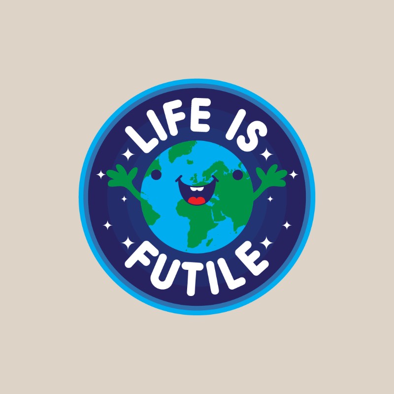 Gentle Realizations é uma série de ilustrações criadas por Jared Nickerson que mostram o medo existencial de um jeito quase fofo. E essas ilustrações se tornaram adesivos, camisetas e posters que podem decorar suas coisas de um jeito que mostra seu ponto de vista sobre a irrelevância da humanidade e de tudo que fazemos em relação ao universo em geral. 