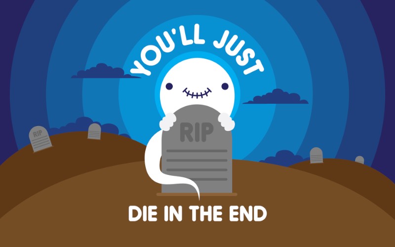 Gentle Realizations é uma série de ilustrações criadas por Jared Nickerson que mostram o medo existencial de um jeito quase fofo. E essas ilustrações se tornaram adesivos, camisetas e posters que podem decorar suas coisas de um jeito que mostra seu ponto de vista sobre a irrelevância da humanidade e de tudo que fazemos em relação ao universo em geral. 