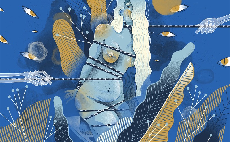 O mais importante é a beleza do trabalho de Iza Dudzik. Superficialmente, você vai observar a beleza dos traços dessa ilustradora, depois você vai começar a olhar como ela trabalha com sombreamento e, depois, vai começar a ver como que ela trabalha com cores. Foi assim comigo. Foram essas as etapas que eu passei para conseguir ver além dos desenhos e ir direto no contexto e nos conceitos estéticos que ela trabalha. 
