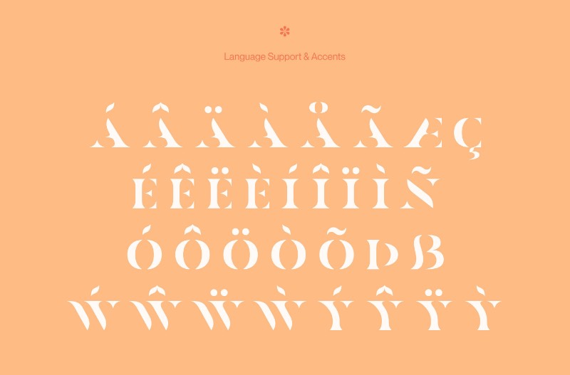 Casa Stencil é uma belíssima fonte stencil que é apresentanda com curvas elegantes que apresenta quase um senso de erosão. Tudo por culpa da geometria de suas formas criadas pelo designer e diretor de arte canadense Mathieu Desjardins.