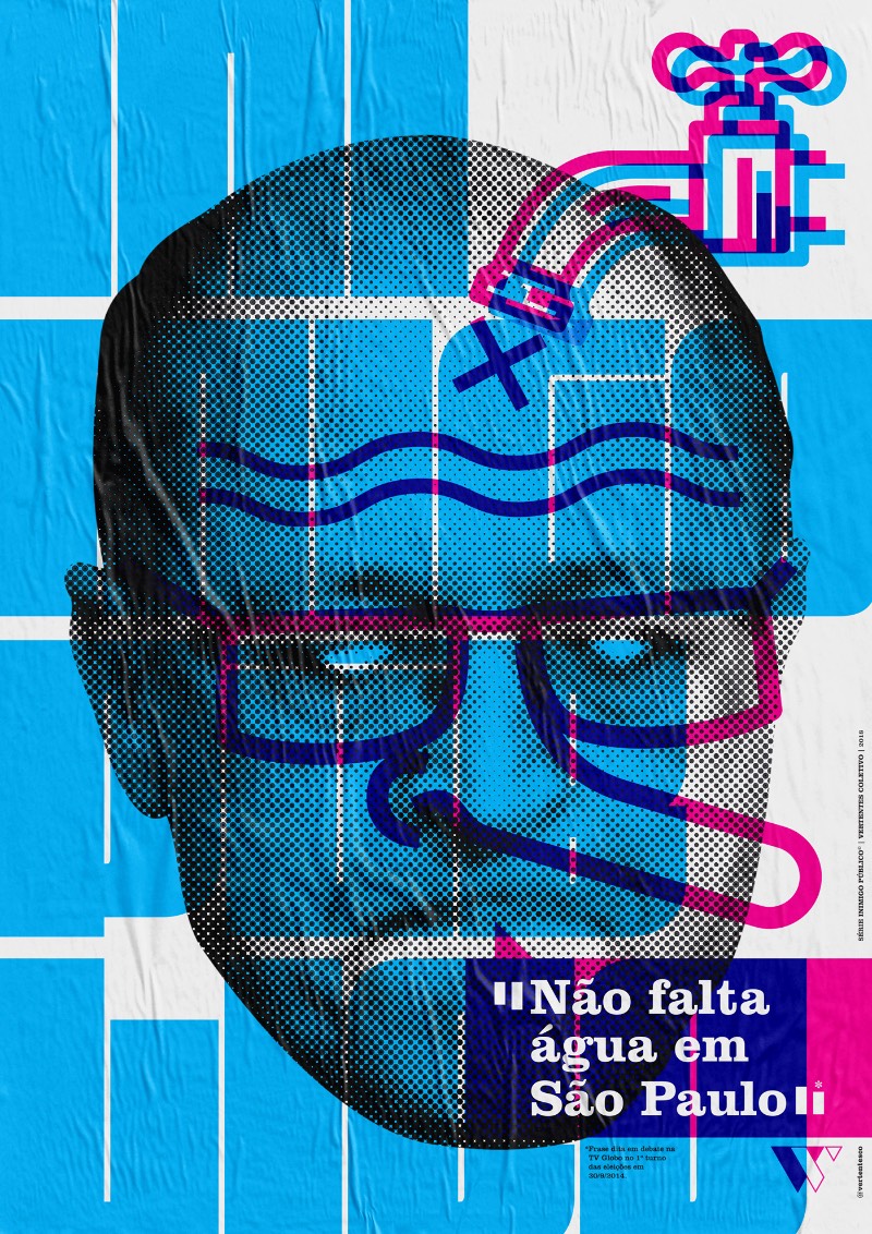 Inimigo Público é uma série de cartazes lambe-lambe criada pelo Vertentes Coletivo como uma série de posters de protesto e, também, de memória. Afinal, 2018 é um ano eleitoral e esse pode ser um dos anos mais desafiadores quando se trata de política no Brasil. 