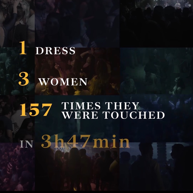 Três mulheres foram convidadas pela Schweppes Brasil para vestir um vestido em uma balada paulistana. Mas esse vestido não é nada normal. Ele registra todas as vezes que essas mulheres são tocadas sem consentimento e, cada uma dessas interações é enviada para um computador que registra tudo e transforma esse abuso cotidiano em informação. 