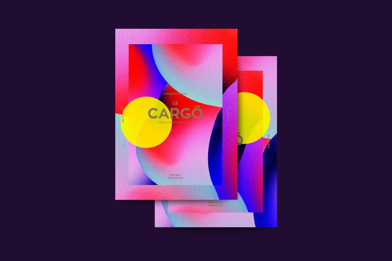 Le Cargo é uma casa de shows que mostra o melhor do cenário musical de Caen, no norte da França. O Murmure foi convidado para trabalhar com o design, a identidade visual e todo o universo dos posters para a temporada de 2017-2018.