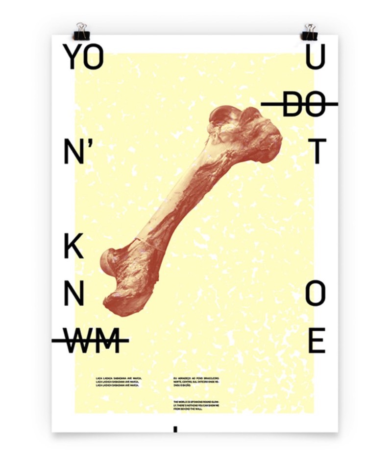 Lucas Blat é um designer brasileiro, nativo de São Paulo, cujo portfólio tem uma ênfase bem grande na tipografia e na área cultural. São esses posters e livros que você vai pode ver logo abaixo.
