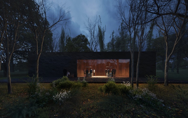 HofmanDujardin é um escritório de arquitetura holandês que iniciou o trabalho de design para um Centro de Cerimônias e Funerais para celebrar a vida daqueles que passarão por lá. A ideia aqui é celebrar a vida dessas pessoas de um jeito especial e, parece que, o resultado final faz isso com louvor. 