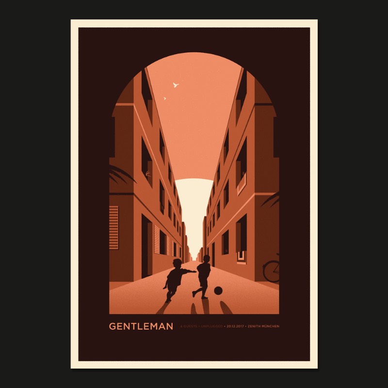 Simon Marchner é um ilustrador e designer gráfico alemão baseado em Munique. Seu trabalho como freelancer é, quase que, totalmente voltado para o mundo da música, de posters de shows a capas de discos, passando por merchandise e tudo mais que possa ser possível. 