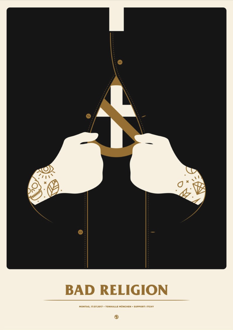 Simon Marchner é um ilustrador e designer gráfico alemão baseado em Munique. Seu trabalho como freelancer é, quase que, totalmente voltado para o mundo da música, de posters de shows a capas de discos, passando por merchandise e tudo mais que possa ser possível. 