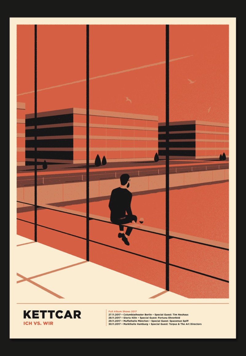 Simon Marchner é um ilustrador e designer gráfico alemão baseado em Munique. Seu trabalho como freelancer é, quase que, totalmente voltado para o mundo da música, de posters de shows a capas de discos, passando por merchandise e tudo mais que possa ser possível. 