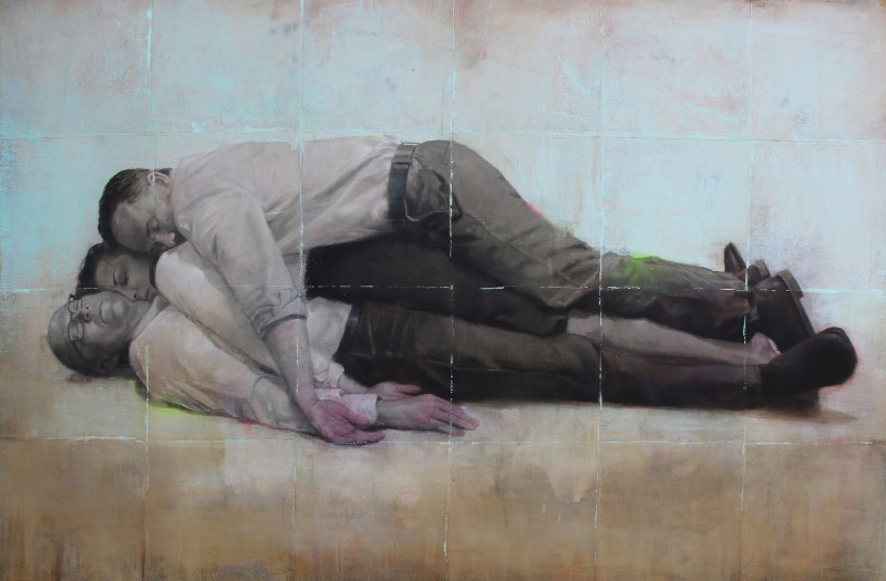 As pinturas de Johan Barrios mostram pessoas que parecem estar sumindo na frente dos nossos olhos. Parece que sua arte captura a essência transiente da natureza da vida através de pinturas de momentos específicos que acontecem na rotina de todos.