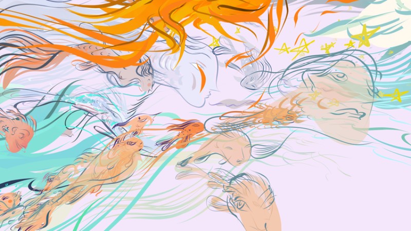 Depois de sair pesquisando um pouco além do portfólio de arte de Wesley Allsbrook, eu não sei direito como descrever o que ela faz. Seu trabalho vai de arte digital a quadrinhos, de animação a instalações e, além de tudo isso, ela ainda faz projetos de realidade virtual. Ai eu acabei me perdendo sobre como descrever seu trabalho. 
