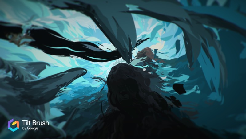Depois de sair pesquisando um pouco além do portfólio de arte de Wesley Allsbrook, eu não sei direito como descrever o que ela faz. Seu trabalho vai de arte digital a quadrinhos, de animação a instalações e, além de tudo isso, ela ainda faz projetos de realidade virtual. Ai eu acabei me perdendo sobre como descrever seu trabalho. 