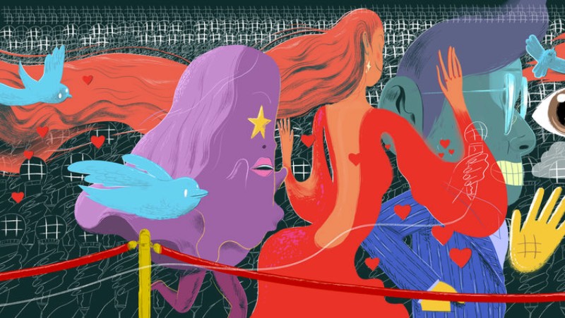 Depois de sair pesquisando um pouco além do portfólio de arte de Wesley Allsbrook, eu não sei direito como descrever o que ela faz. Seu trabalho vai de arte digital a quadrinhos, de animação a instalações e, além de tudo isso, ela ainda faz projetos de realidade virtual. Ai eu acabei me perdendo sobre como descrever seu trabalho. 