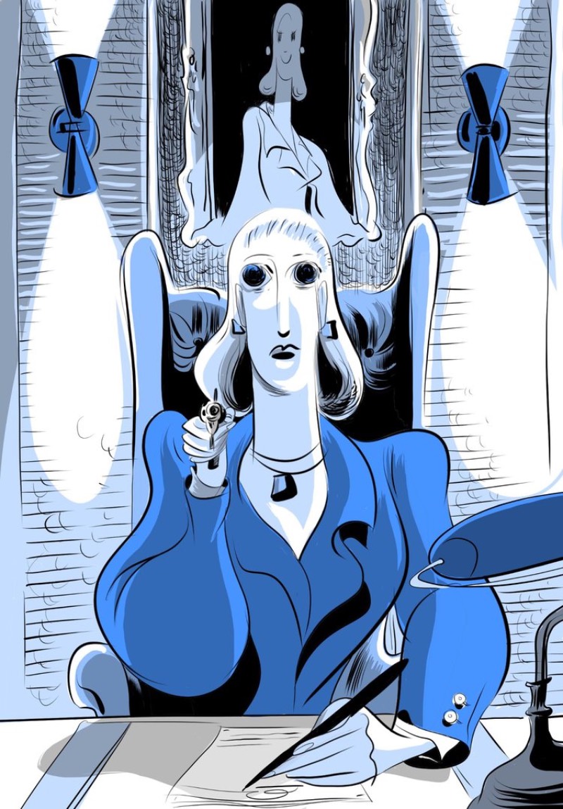 Depois de sair pesquisando um pouco além do portfólio de arte de Wesley Allsbrook, eu não sei direito como descrever o que ela faz. Seu trabalho vai de arte digital a quadrinhos, de animação a instalações e, além de tudo isso, ela ainda faz projetos de realidade virtual. Ai eu acabei me perdendo sobre como descrever seu trabalho. 
