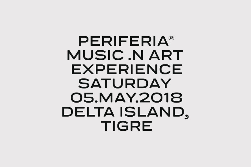 Festival Periferia é mais do que um evento, é uma experiência de arte e música que acontece em uma pequena ilha no Delta Tigre, na periferia de Buenos Aires. A identidade visual do evento foi feita pelo pessoal da Amateur (dot) rocks e reflete bem a estética e a sonoridade dos novos artistas da Argentina. 