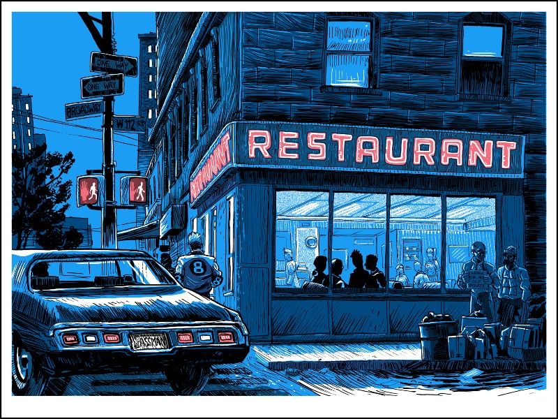 Tim Doyle trabalha fazendo impressões e ilustrando o mundo, tudo isso direto de Austin, no estado americano do Texas. Conheci seu trabalho quando me deparei com alguns posters alternativos para o cinema que ele anda fazendo, como o de Blade Runner que você pode ver logo abaixo. 