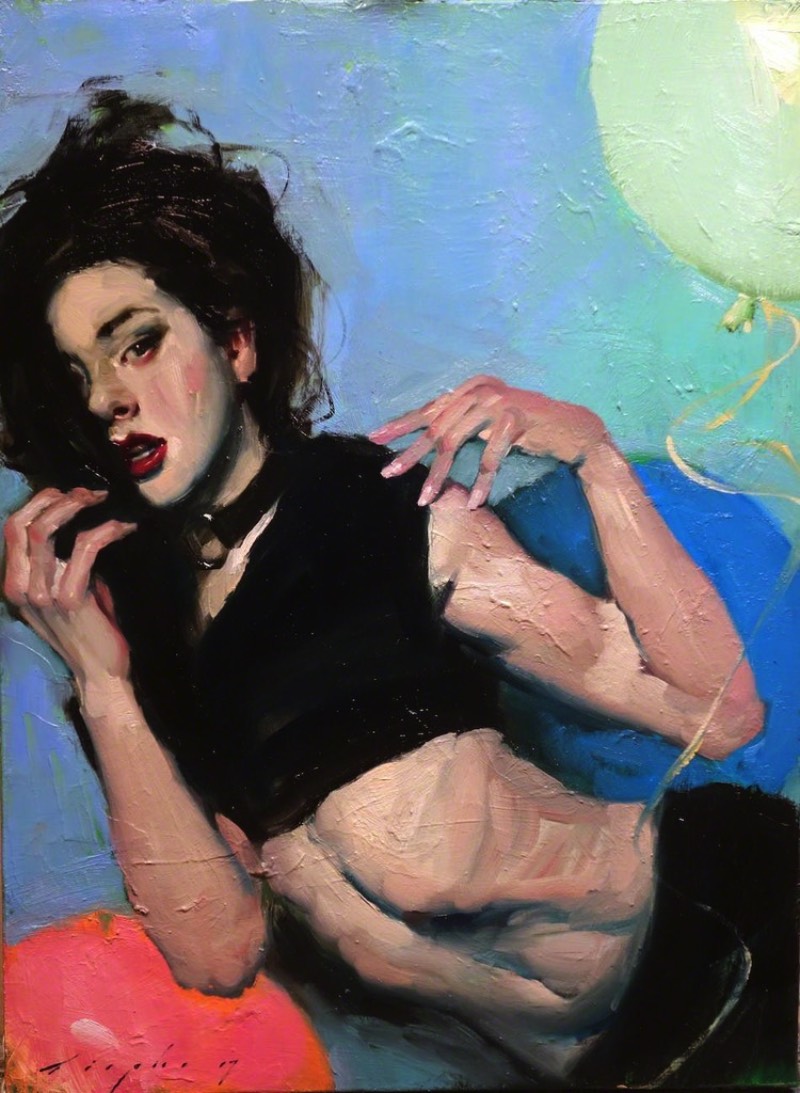 Malcolm T. Liepke aprendeu sozinho quase tudo que sabe hoje em dia. Deve ser por isso que seu portfólio é repleto de sínteses de pinturas de outros artistas, como Edgar Degas, Diego Velázquez, Henri de Toulouse-Lautrec, John Singer Sargent e James McNeil Whistler. É seguindo essa estética que o artista acaba criando seus retratos que vem com um visual familiar mas de uma forma bem única. 