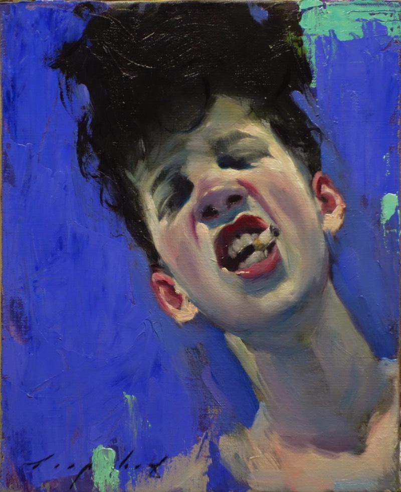 Malcolm T. Liepke aprendeu sozinho quase tudo que sabe hoje em dia. Deve ser por isso que seu portfólio é repleto de sínteses de pinturas de outros artistas, como Edgar Degas, Diego Velázquez, Henri de Toulouse-Lautrec, John Singer Sargent e James McNeil Whistler. É seguindo essa estética que o artista acaba criando seus retratos que vem com um visual familiar mas de uma forma bem única. 