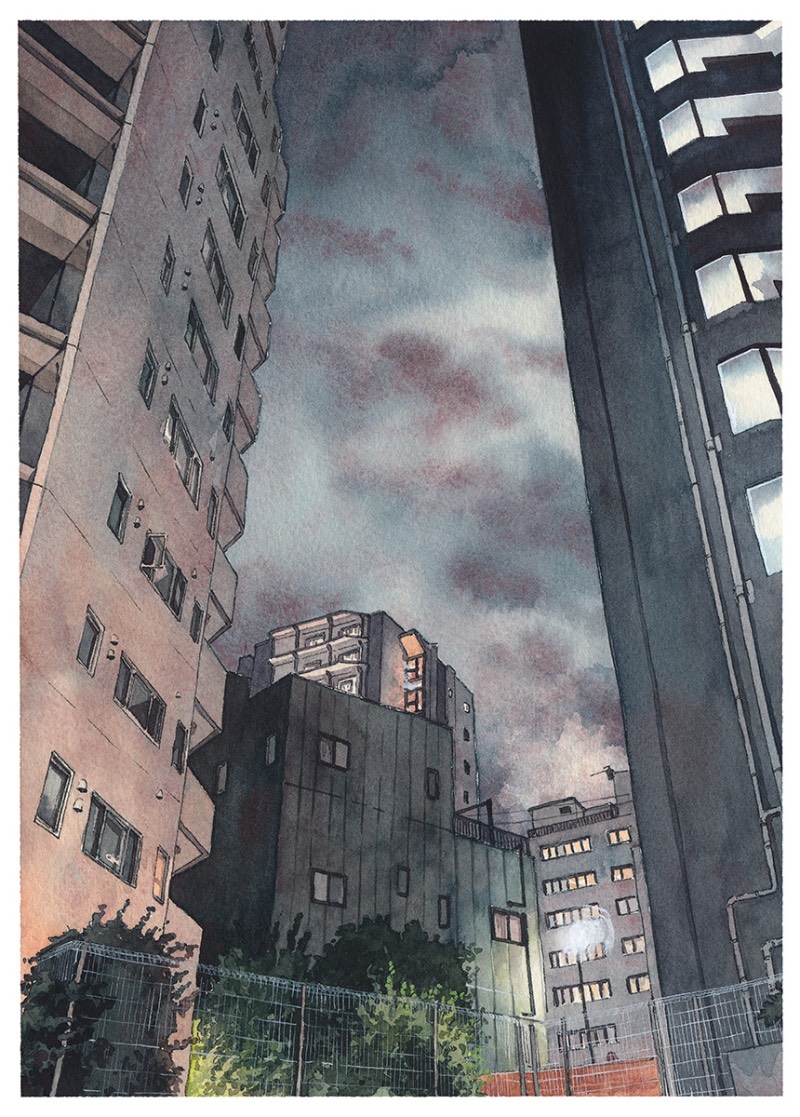 Entre agosto de 2017 e setembro de 2018, o ilustrador Mateusz Urbanowicz criou uma série de dez aquarelas que retratam uma visão noturna de Tóquio, a maior cidade do Japão. Mas as imagens que você vai ver aqui são um pouco diferentes daquela estética óbvia que vemos sempre que alguém resolve explorar uma cidade como Tóquio.