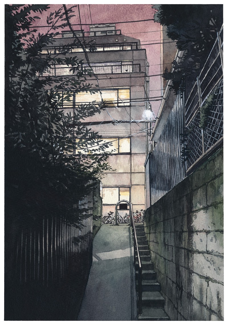 Entre agosto de 2017 e setembro de 2018, o ilustrador Mateusz Urbanowicz criou uma série de dez aquarelas que retratam uma visão noturna de Tóquio, a maior cidade do Japão. Mas as imagens que você vai ver aqui são um pouco diferentes daquela estética óbvia que vemos sempre que alguém resolve explorar uma cidade como Tóquio.