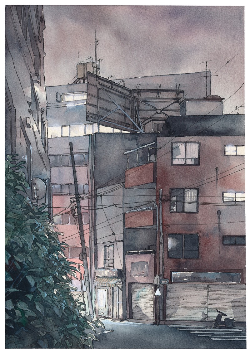 Entre agosto de 2017 e setembro de 2018, o ilustrador Mateusz Urbanowicz criou uma série de dez aquarelas que retratam uma visão noturna de Tóquio, a maior cidade do Japão. Mas as imagens que você vai ver aqui são um pouco diferentes daquela estética óbvia que vemos sempre que alguém resolve explorar uma cidade como Tóquio.