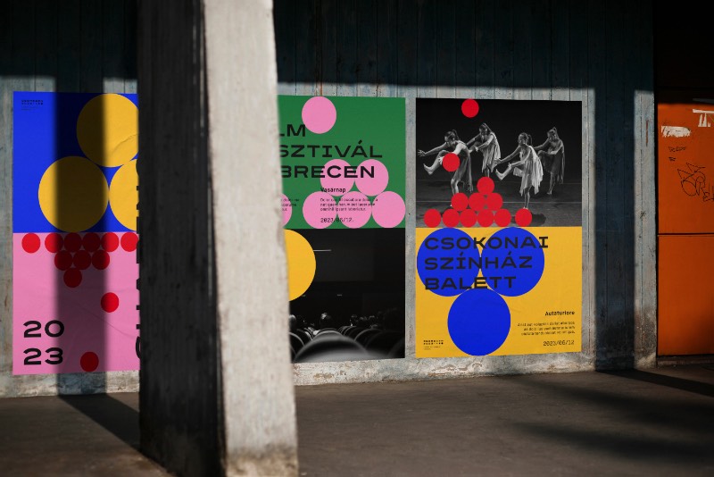 Todos os anos, uma cidade européia é escolhida como o centro cultural do continente. Em 2023, uma cidade na Hungria foi a escolhida e por isso mesmo que o trabalho de identidade visual aqui foi feito para Debrecen 2023. 