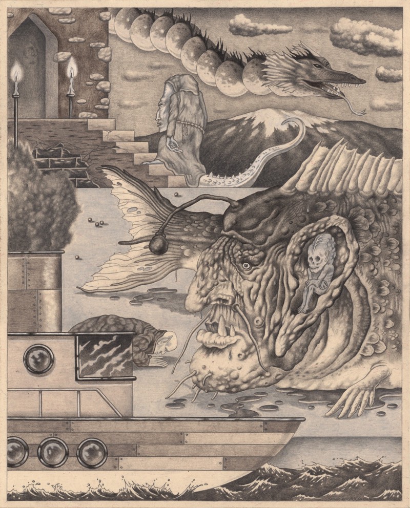 Os estranhos, surreais e quase psicóticos desenhos de Davor Gromilovic apontam para um mundo onde não parecem existir regras. Um mundo onde tudo que não é natural parece viver e um lugar que eu acredito que deve ser interessante de visitar.