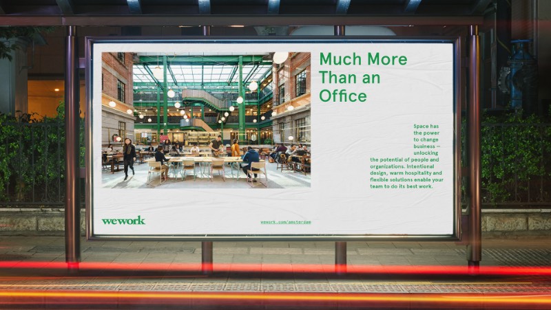 FrameWork é o nome do design system que foi criado pelo pessoal da Gretel. Tudo isso foi desenvolvido com a ideia de facilitar o trabalho dos designers da WeWork pelo mundo e para criar uma estética mais homogênea e que refletisse os valores da empresa. 