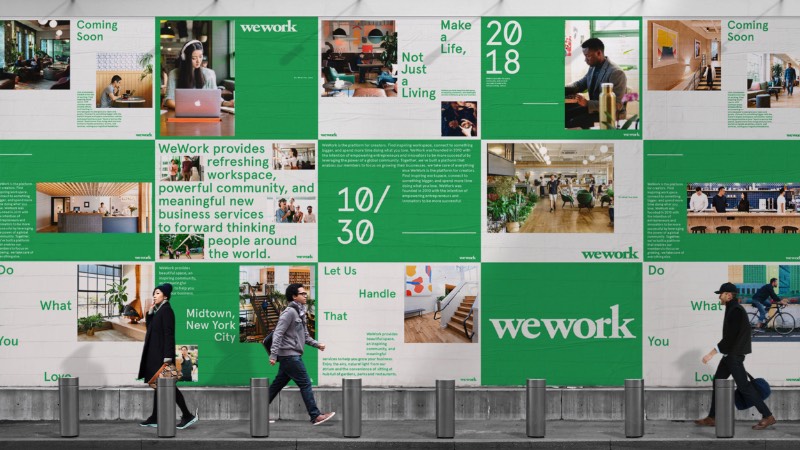 FrameWork é o nome do design system que foi criado pelo pessoal da Gretel. Tudo isso foi desenvolvido com a ideia de facilitar o trabalho dos designers da WeWork pelo mundo e para criar uma estética mais homogênea e que refletisse os valores da empresa. 