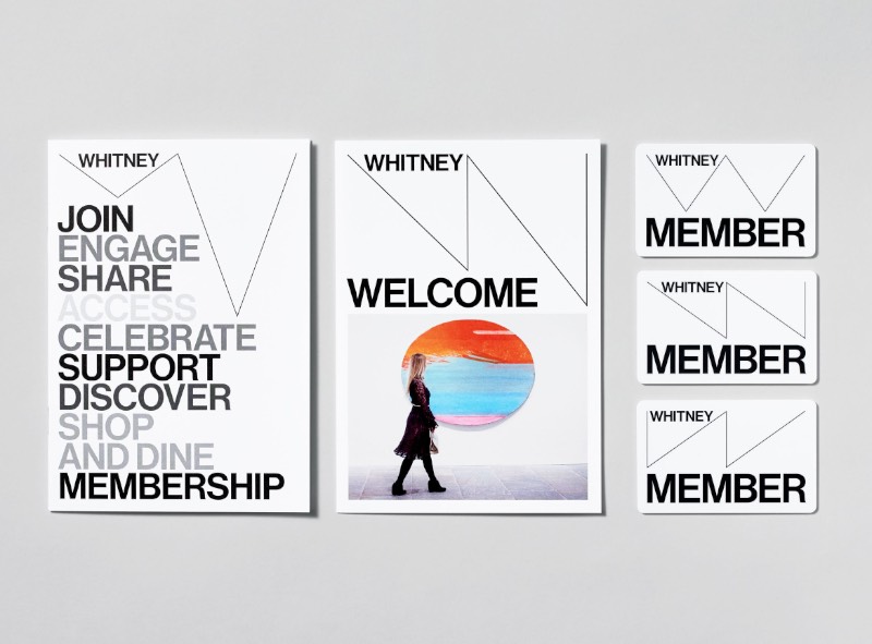 O Whitney Museum tem uma nova identidade visual: um W com um visual dinâmico que responde às obras de arte e às palavras em torno dela. Desenvolvido pelo pessoal da Experimental Jetset, a nova identidade gráfica abraça o espírito inventivo do Museu e sinaliza outras mudanças em andamento à medida que o Whitney se prepara para se mudar para seu novo prédio em 2015.