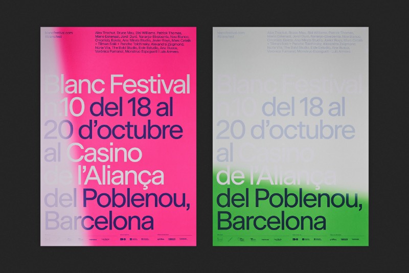 Blanc Festival é um dos eventos de design gráfico mais importantes da Espanha e anda acontecendo anualmente desde 2009. E o sucesso do evento é o resultado de uma combinação de familiaridade com a presença de designers mais do que fenomenais e suas apresentações. Foi assim que o evento se tornou algo essencial para todos criativos na Catalunha e na Espanha.