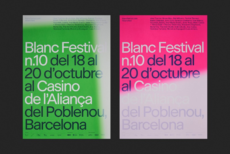 Blanc Festival é um dos eventos de design gráfico mais importantes da Espanha e anda acontecendo anualmente desde 2009. E o sucesso do evento é o resultado de uma combinação de familiaridade com a presença de designers mais do que fenomenais e suas apresentações. Foi assim que o evento se tornou algo essencial para todos criativos na Catalunha e na Espanha.