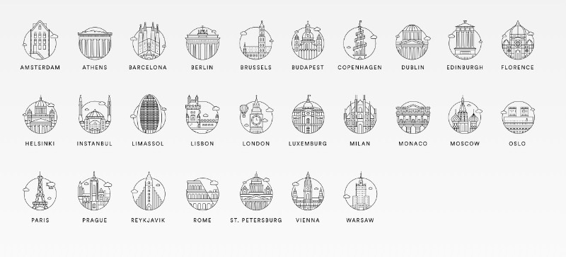 A maior coleção de ícones para as maiores Cidades do Mundo acabou de ser disponibilizada para download. Foram mais de cinco meses de trabalho que levaram a criação de cinco coleções diferentes de ícones. 