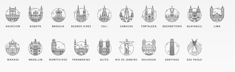 A maior coleção de ícones para as maiores Cidades do Mundo acabou de ser disponibilizada para download. Foram mais de cinco meses de trabalho que levaram a criação de cinco coleções diferentes de ícones. 