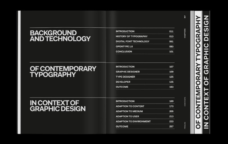 Vivemos em uma época de constante progresso e digitalização. As novas mídias estão mudando as formas com as quais nos comunicamos e designers estão no centro desse processo. Foi pensando nisso que Lisa Reckeweg resolveu apresentar como a tipografia contemporânea e a tecnologia existem no contexto do design gráfico.