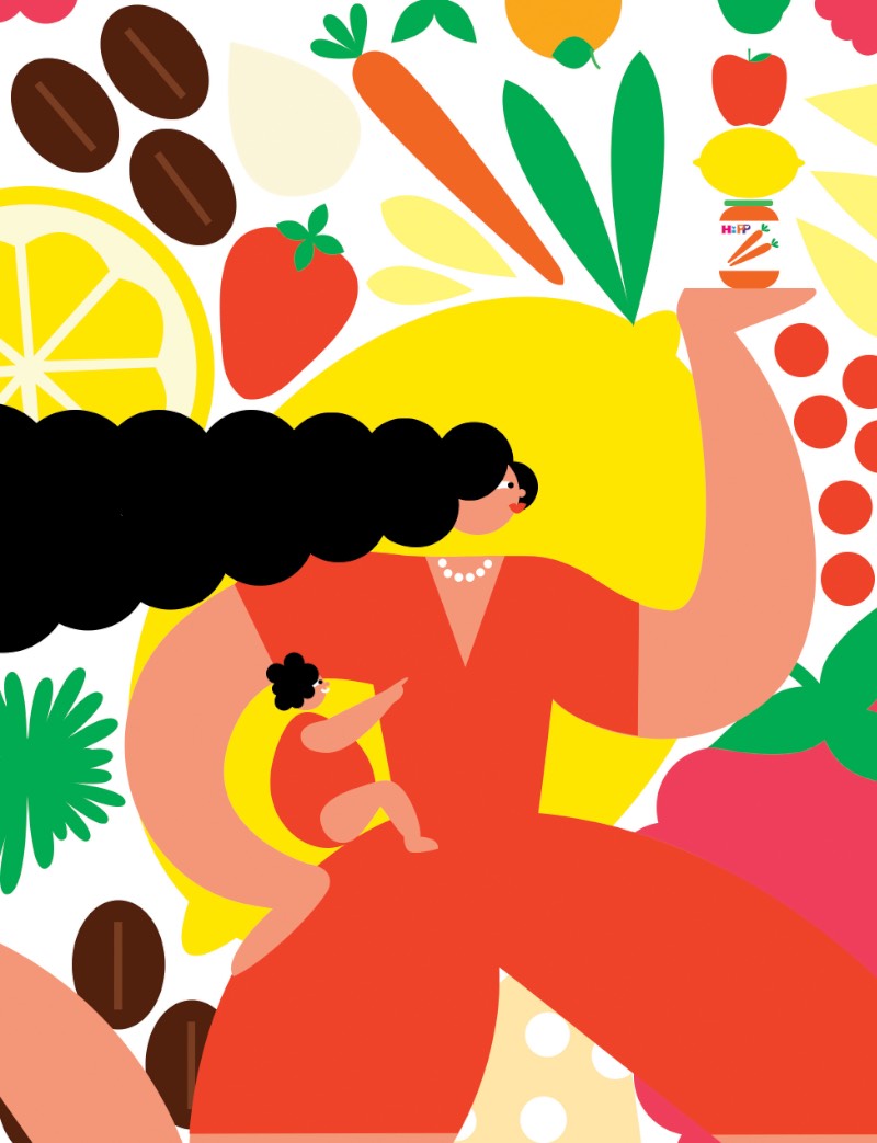 Ter filhos é complicado e é um daqueles eventos que muda a vida completamente. Foi pensando nas complicações de ter filhos que o pessoal da HiPP resolveu criar um livro de receitas que pudesse ser usado com uma mão só. Dessa forma, você consegue segurar sua criança e acompanhar receitas ao mesmo tempo. Sem maiores problemas. 