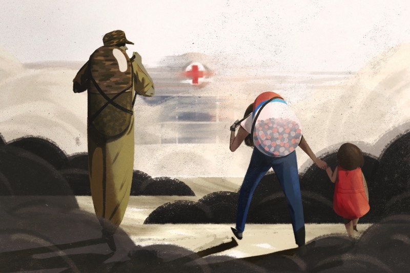 Jacob Myrick é um animador e ilustrador americano cujo trabalho é voltado para criar momentos repletos de personagens estranhos que explorem conceitos e contem histórias. É isso que ele faz com sua ilustração e foi isso mesmo que chamou minha atenção quando me deparei com seu portfólio hoje cedo. 
